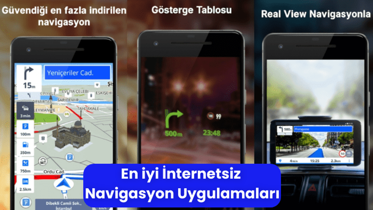 En iyi İnternetsiz Navigasyon Uygulamaları [Android ve iOS] Ücretsiz