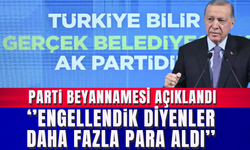 Cumhurbaşkanı Erdoğan AK Parti'nin Seçim Beyannamesini Duyurdu! AKP Seçim Sloganı Belli Oldu!