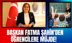 Başkan Fatma Şahin'den Öğrencilere Müjde!