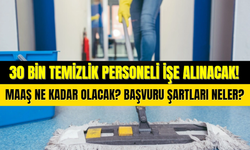 Gaziantepliler Dikkat! 30 Bin Temizlik Personeli İşe Alınacak!