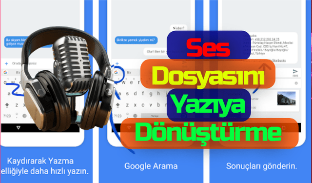 Ses Dosyasını Yazıya Dönüştürme [Ücretsiz] Android ve iOS | Online