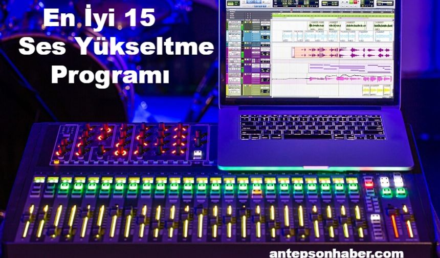 En İyi 15 Ses Yükseltme Programı