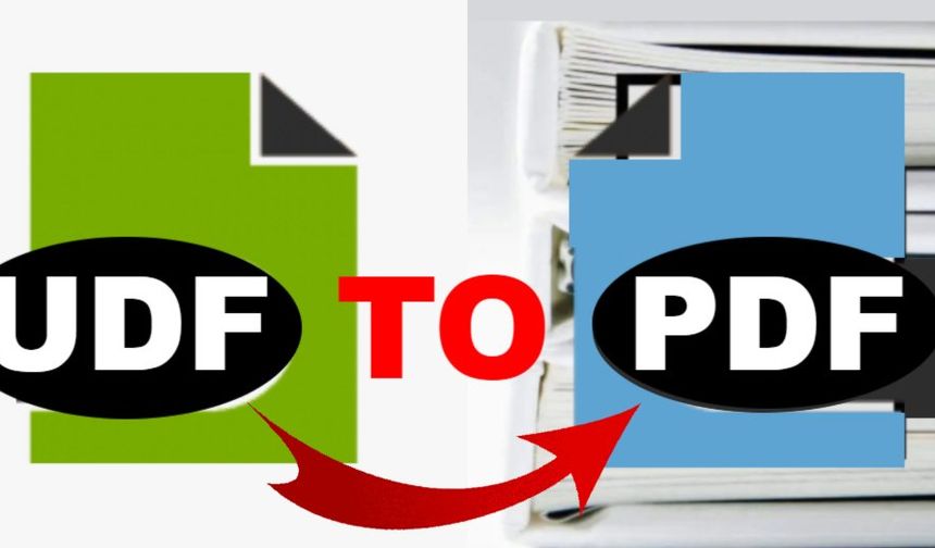 UDF To PDF [UDF Dönüştürücü Online] UYAP Editör